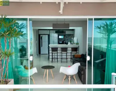 Hermoso ático con vista al mar